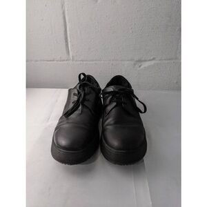 Fitflop‎ F-Mode Platform Lace up Black Shoes Size 8.5